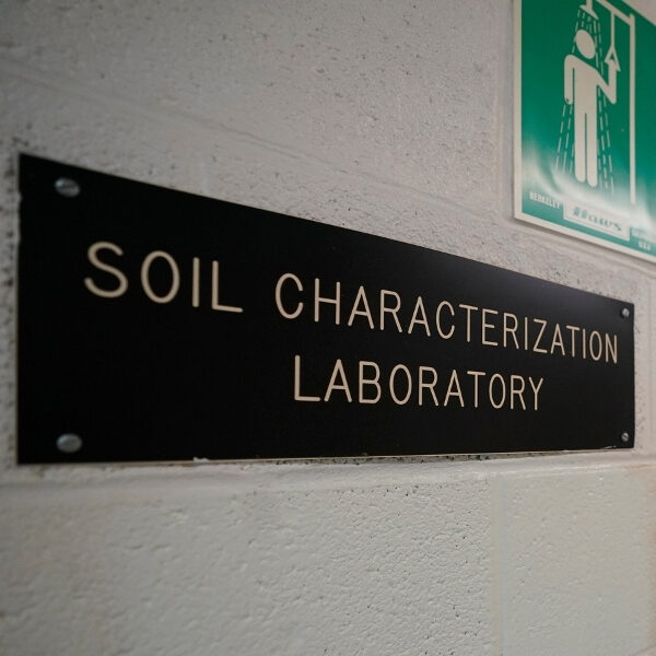 Outside of the Soil Characterization Lab